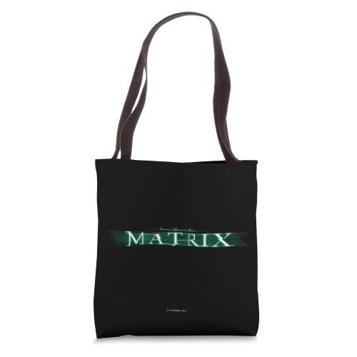 The Matrix Enter The Movie Logo Tote Bag