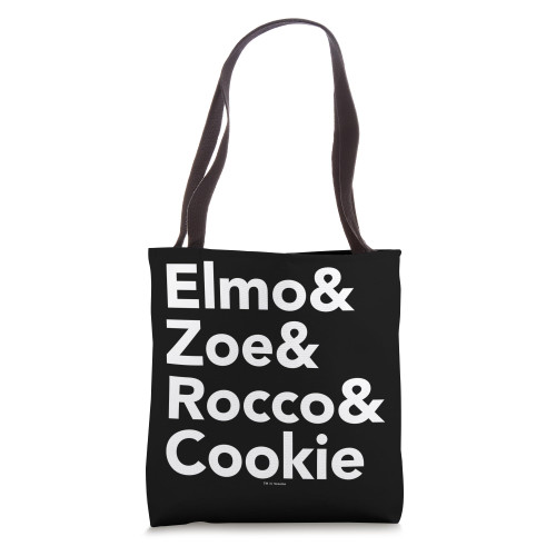 Sesame Street Elmo and Zoe and Friends Tote Bag