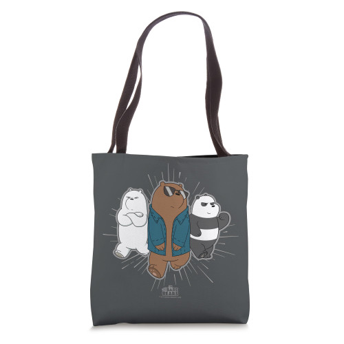 We Bare Bears Jacket Tote Bag