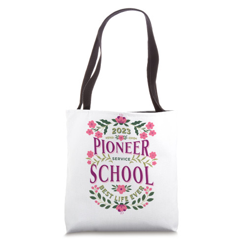 2023 Pioneer School Jehovah's Witnesses JW Org Pioneer Tote Bag