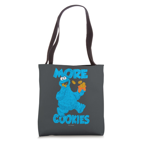 Sesame Street Cookie Monster More Cookies Tote Bag