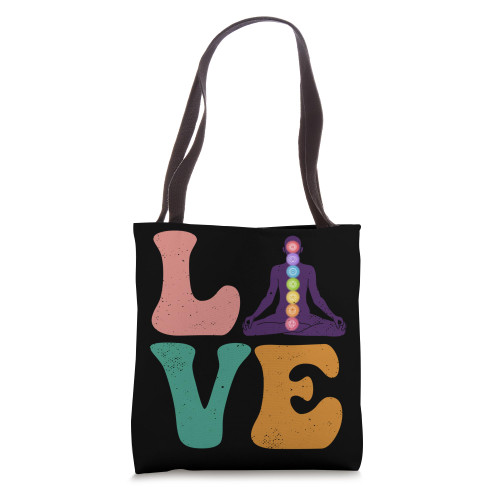 Chakra Healer Chakra Healing Reiki Master LOVE Tote Bag