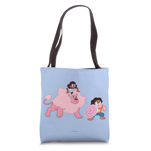 Steven Universe Connie, Lion and Steven Tote Bag