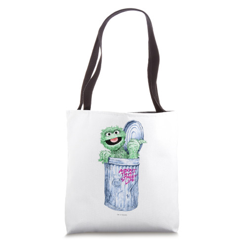 Sesame Street Oscar the Grouch Street Life Tote Bag Sesame Street Oscar the Grouch Street Life Tote Bag