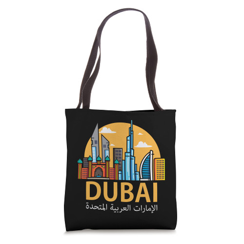 Dubai United Arab Emirates UAE Emirate of Dubai Tote Bag