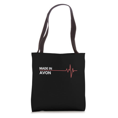 Made In Avon Ohio Hometown City Of Birth Tote Bag