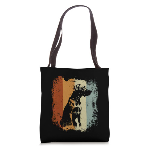 Retro Style Plott Hound Tote Bag