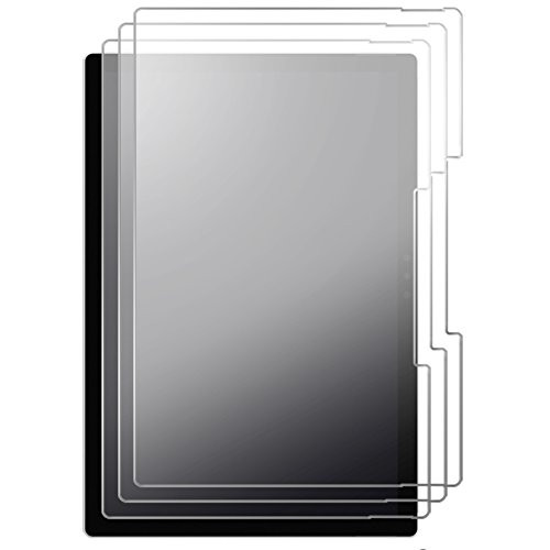 J&D Compatible for 3-Pack Surface Pro 6/Surface Pro 2017/Surface Pro 4 Screen Protector, [Anti-Glare] [Not Full Coverage] Matte Film Shield Screen Protector for Surface Pro 6 Matte Screen Protector