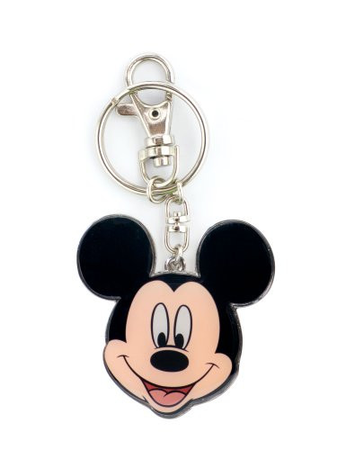 Disney Mickey Two Sided Colored Pewter Key Ring