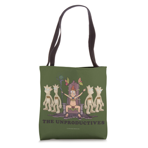 Rick and Morty The Unproductives Tote Bag
