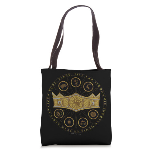 House of the Dragon God, Kings, Fire And Blood Tote Bag House of the Dragon God, Kings, Fire And Blood Tote Bag