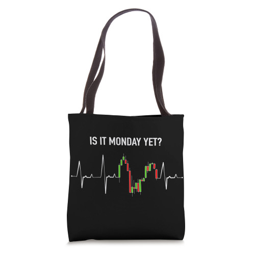 Is it Monday Yet Investor Day Trading Stock Market Trader Tote Bag Is it Monday Yet Investor Day Trading Stock Market Trader Tote Bag
