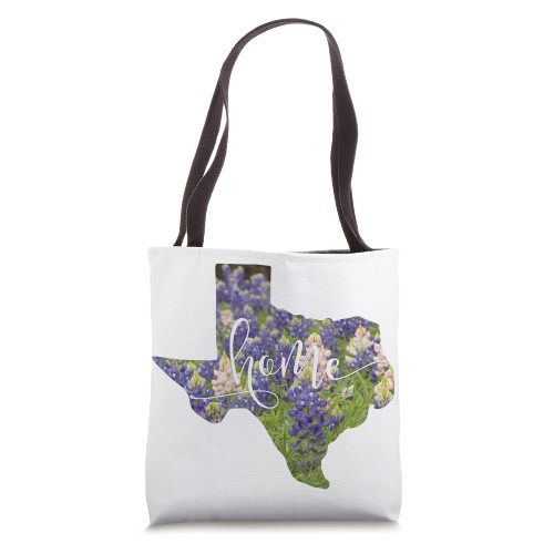 Texas Bluebonnet Home Tote Bag