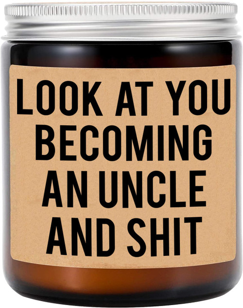 Uncle Pregnancy Announcement - for Brother - Fall Candles - to Friend - Pregnancy Reveal to Brother - Uncle - Pregnancy Announcement Uncle Pregnancy Announcement - for Brother - Fall Candles - to Friend - Pregnancy Reveal to Brother - Uncle - Pregnancy Announcement