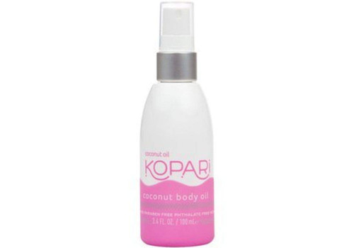 Kopari Coconut Body Oil - Skin Restoring Coconut Dry Oil, Rich with Moisturizing Fatty Acids - Made with 100% Organic Coconut Oil, Non GMO, Vegan, Cruelty Free, Paraben Free and Sulfate Free 3.4 Oz