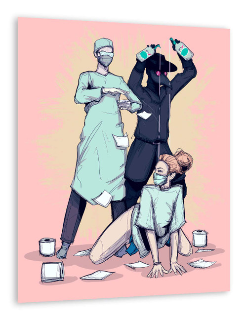Sanitizer Fine Art Print Poster
