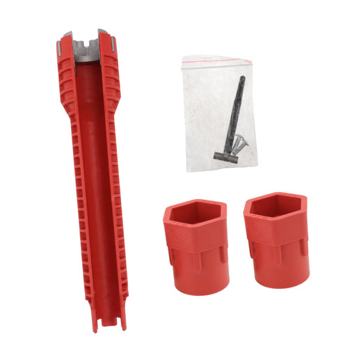 Uonlytech Nut Socket Wrench Faucet Wrench Removal Tool Household Installer Water Pipe Wrench Pipe Nut Plumbing Tool Sink Wrench Plumbing Wrench Sink Installer Screw Water Heater Abs Plastic