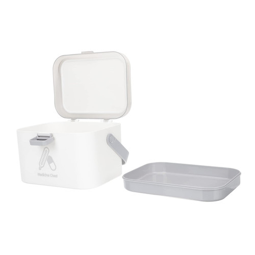 OHPHCALL Box family first medication storage organizer first aid organizers office first aid case empty Sealed Case medicine tin medicine storage case household medicine bag pp a113