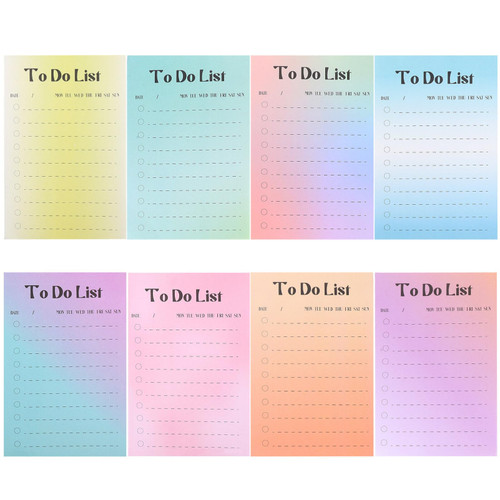 MAGICLULU 400pcs Rainbow Notes Stickers Note Pads Tag Funny Sticky Notes Sticky Notes Self-Adhesive Sticky Notes Bulk School Sticky Tabs Notepad Memo Pads Student Note Paper Pocket