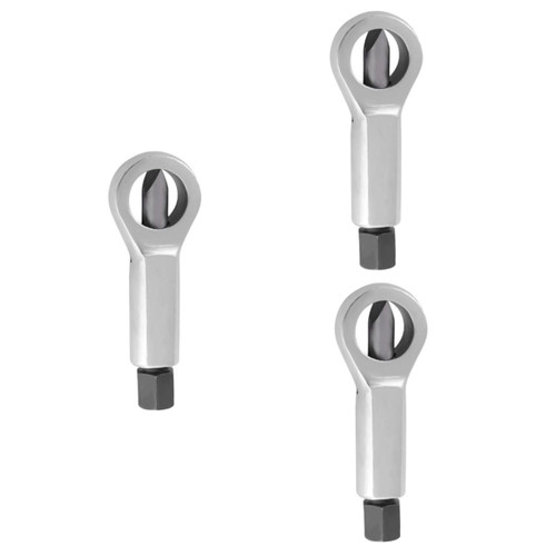 Homoyoyo 3pcs Nut Separator Tool Mechanic Tools Nut Tool Kit Nut and Bolt Extractor Remover Rusted Seized Nuts Kit Nut Splitter Metal Nut Crusher Tool Nut Driver Kits Mechanical Screwdriver