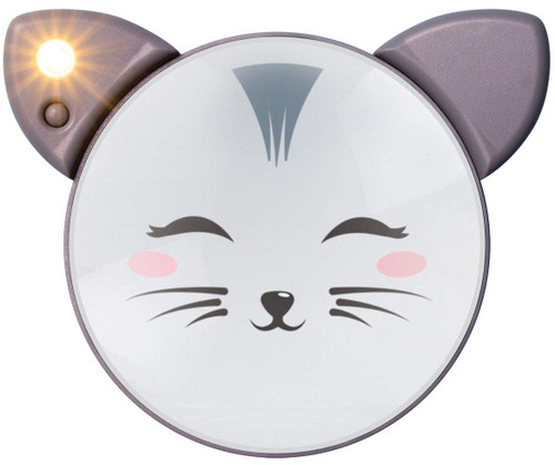 Fizz Creations for iscream Petite Kitty Light Up 5X Magnification Personal Make-Up Mirror