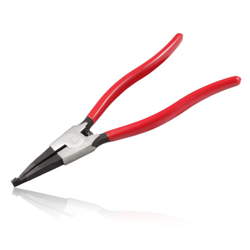 LEONTOOL 11-Inch Lock Ring Pliers Flat Snap Ring Pliers Special Circlip Pliers Reverse Pliers Angle Tip Retaining Ring Pliers Ring Opening Pliers Spreader Pliers for Transmission Transfer Cases