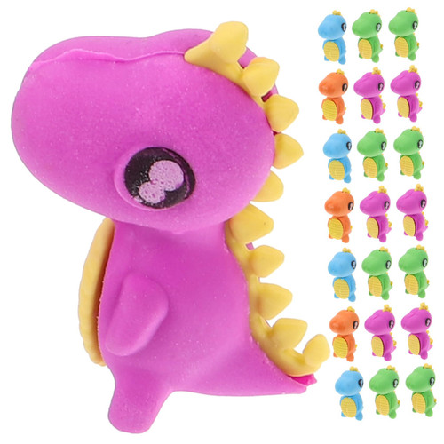 Amosfun 48 Pcs Animal Eraser Pets Erasers Mini Giraffe Figurine Giraffe Stationery Take Apart Erasers Silicone Giraffe Erasers Treasure Pencil Bulk Erasers 3D Puzzle Small Animals Plastic