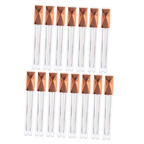 IWOWHERO 15pcs Lipstick Tube Lip Gloss Tube Empty Lip Gloss Tube Lip Gloss Pigment for Lip Gloss Making Lip Gloss Wand Tube Liquid Lip Stain Lip-glaze Bottles Cute Plastic Mascara