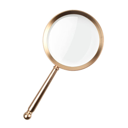 KALLORY Magnifier Magnifying Glasses for Kids Magnifying Magnifying Glass for Kids Learning Magnifying Glass Magnifying Glass Reading Aluminum Alloy Student Handheld Gift