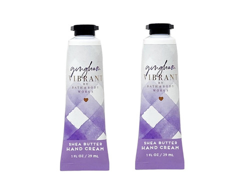 Bath & Body Works Gingham Vibrant Hand Cream 2 Piece Set - 1 fl oz / 29 mL each