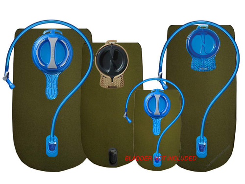 Hydration Tube Covers Bladder Insulators are Compatible with Camelbak Reservoir Water Bladder. Will fit MIL Spec Antidote and Crux (OD Green, Crux 100oz/3.0L)