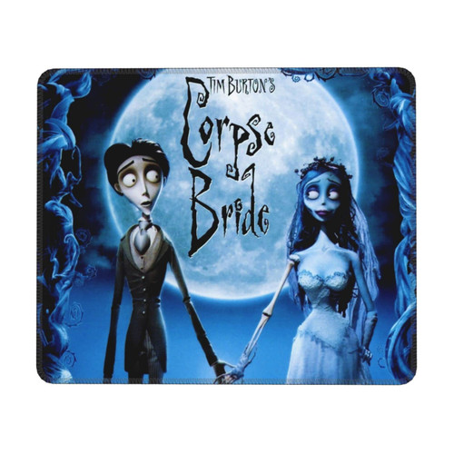 Corpse Bride Mouse Pad Non-Slip Rubber Base Mousepads Large Mouse Mat for Office Laptop Game 10 x 12 inch