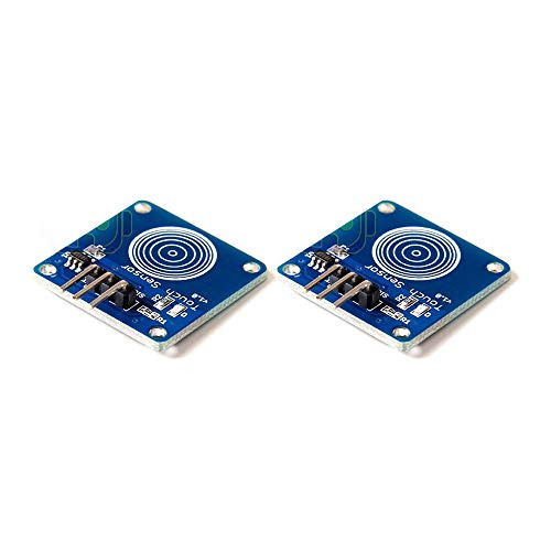 DEVMO 2PCS Digital Touch Sensor Capacitive Switch Module for Arduino PIC DIY TTP223B US