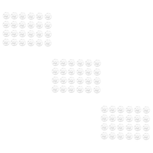 COHEALI 3000 Pcs Snaps Buttons for Sewing Dress It up Buttons Snap Buttons Hook and Eye Latch for Clothing Button Press Snap Button Kit Sewing Button Round Button Shirt White Eye Button