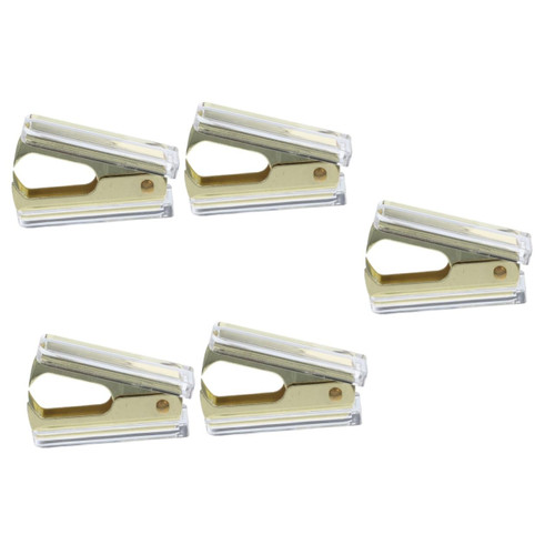 MAGICLULU 5pcs Staple Nail Tool Flooring Tools Furniture Tools Multipurpose Tool Nails Tools Nail Remove Puller Desk Nail Puller Nail Remover Office Wooden Nail Abs Portable