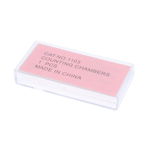 Microscope Adapter 1 Piece Glass Microscope Slide with Grid Counting Chambers Microscope Accessories