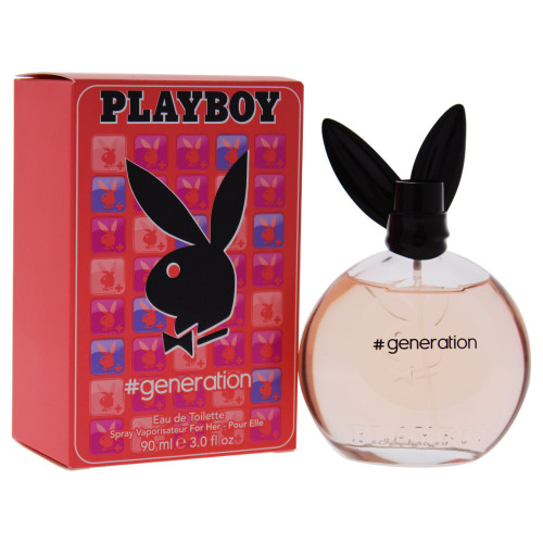Playboy Generation Eau de Toilette Spray for Women, 3 Ounce
