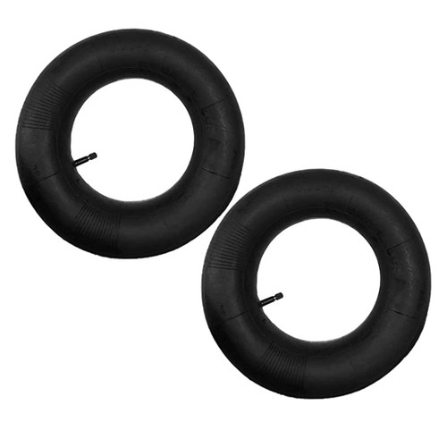 Neroyaner Wheelbarrow Straight Valve Wheelbarrow Inner Tube 4.80/4.00-8 Inner Tubes Replacement Tire for Wheelbarrow Small Trailers Hand Trucks Carts Trolley 2PCS