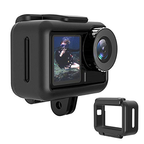 Silicone Protective Housing Frame Case for DJI OSMO Action Camera, Accessories Frame Housing Cover Shell Protector for DJI OSMO Action