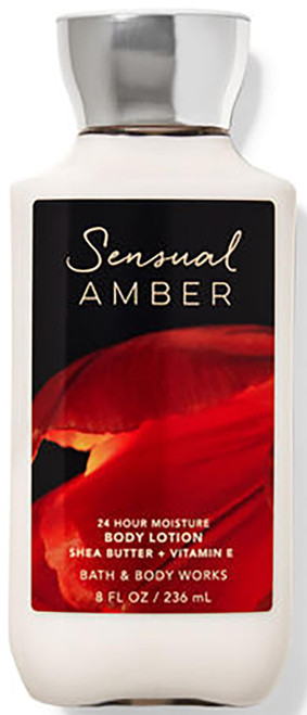 Bath & Body Works Sensual Amber Body and Hand Lotion Pack of, 8oz (Sensual Amber)