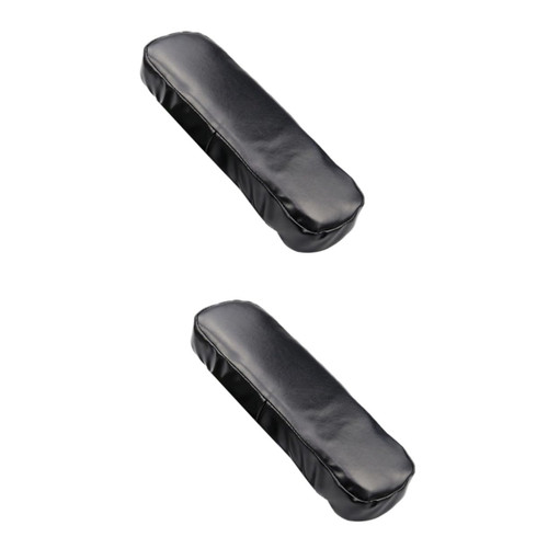 TEHAUX 2 Pcs Deak Chair Memory Foam Arm Rest Hand Rail Elbow Relief Cushions Forearms Arm Rest Pad Universal Chair Arm Cover Office Chair Armrest Pads Elbow Pillow Sponge Armrest Cover