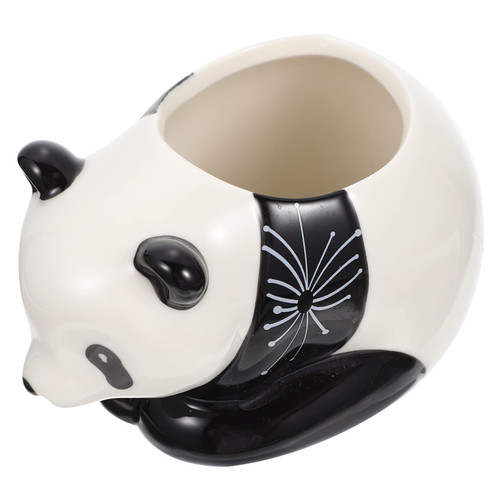 CIYODO Ceramic Flowerpot Flower Vases Decorative Succulent Planter Pot Indoor Plants Outdoor Planters Ceramic Animal Flower Pot Ceramics Ceramic Planter Gardening Plant Pots Desk Bonsai