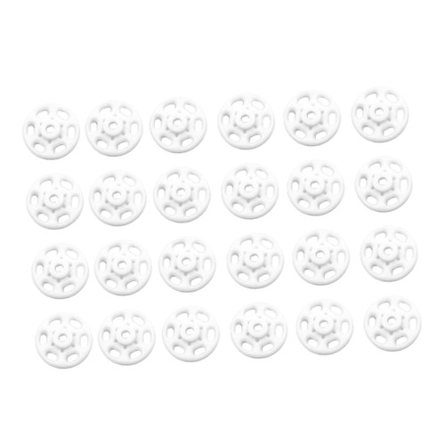 LALAFINA 1000pcs Hook and Eye Snap Button Kit Snap Buttons Sew on Snaps Buttons for Sewing Buttons for Crafts Snaps for Sewing Shirt Buttons Button Press Hidden Buckle Push- White