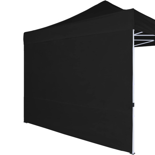 COOSHADE SunWall for 10x10 Pop up Canopy Tent,1 Pack Sidewall Only (Black)