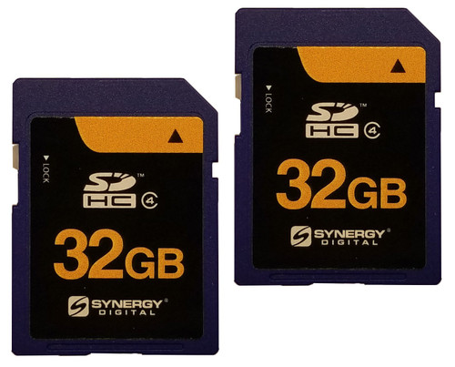 Samsung WB150F Digital Camera Memory Card 2 x 32GB Secure Digital High Capacity (SDHC) Memory Cards (2 Pack)