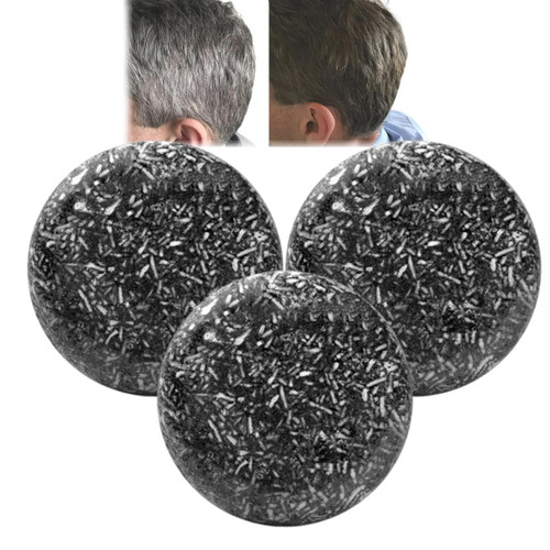 DENERASS Daizymeus Soap, Daizymeus Sundaz Pure Gray Hair Reverse Bar, Daizymeus Shampoo Bar, Black Hair Darkening Shampoo Bar for Gray Hair, Gray Hair Coverage Soap, for Men Women (3pcs)