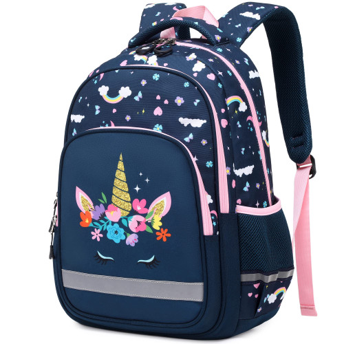 Kouxunt School Backpack for Girls Boys Teens, Kids Elementary Middle School Bag Bookbag (Unicorn) Kouxunt School Backpack for Girls Boys Teens, Kids Elementary Middle School Bag Bookbag (Unicorn)