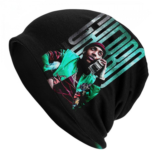 Kingscom G Rapper Herbo Singer Knit Hat Beanie Cap Fashion Knitted Hat for Men and Women Black Kingscom G Rapper Herbo Singer Knit Hat Beanie Cap Fashion Knitted Hat for Men and Women Black