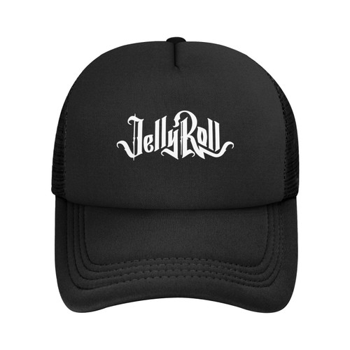 Kingscom Jelly Singer Roll Cap Mesh Baseball Hat Snap Back Hat Sports Cap for Men and Women Kingscom Jelly Singer Roll Cap Mesh Baseball Hat Snap Back Hat Sports Cap for Men and Women