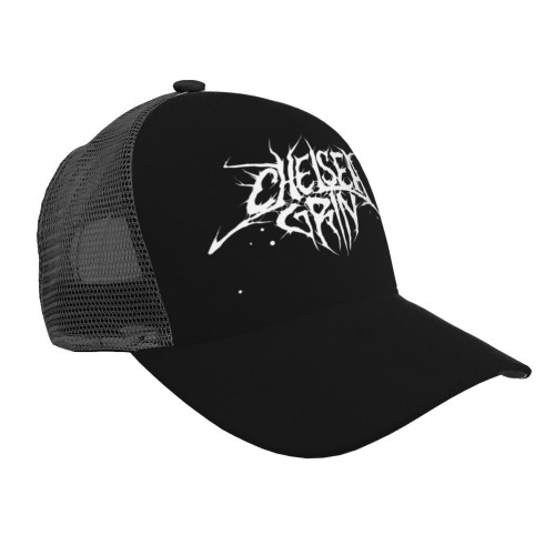 SUNSHARD Chelsea Music Grin Unisex Baseball Cap for Women Men Trucker Hats Adjustable Breathable Mens Snapback Sun Hats Mesh Outdoor Cap Black SUNSHARD Chelsea Music Grin Unisex Baseball Cap for Women Men Trucker Hats Adjustable Breathable Mens Snapback Sun Hats Mesh Outdoor Cap Black